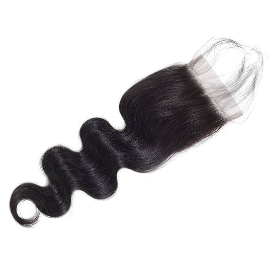 5x5 Natural Black Premium Human Hair Closure